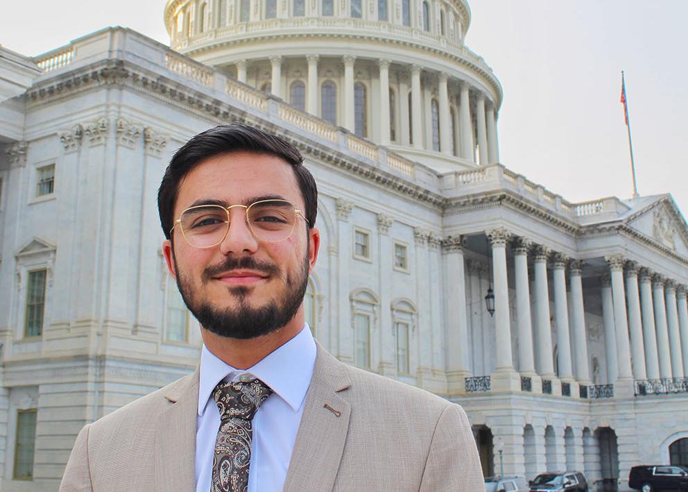 Ahmad Baset Azizi, recipient of the Campanile Award