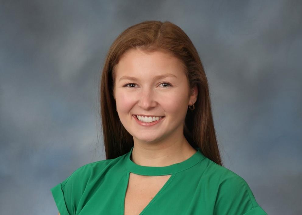 Brenne Ernst, a recipient of the Caryl K. Smith Student Leader Award
