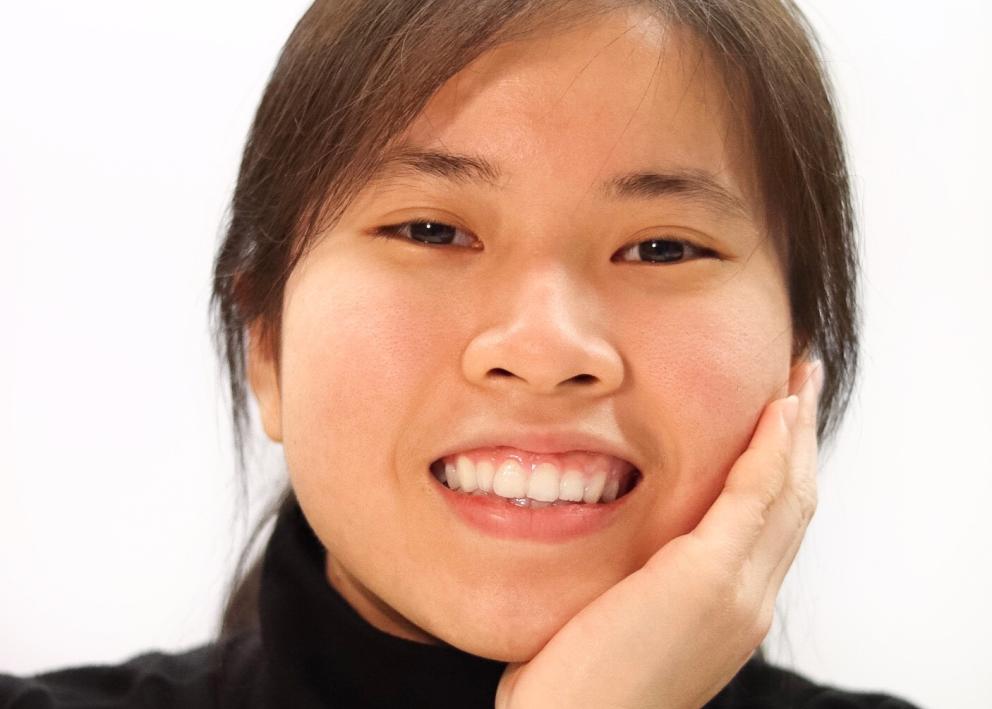 Phuong Truong, recipient of the Kathryn Nemeth Tuttle Student Scholar Award