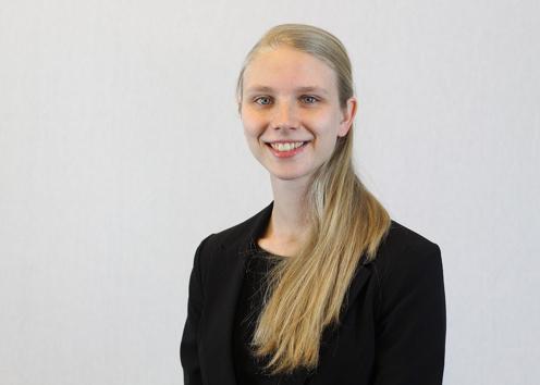 Emily Hull, a recipient of the Rusty Leffel Concerned Student Award
